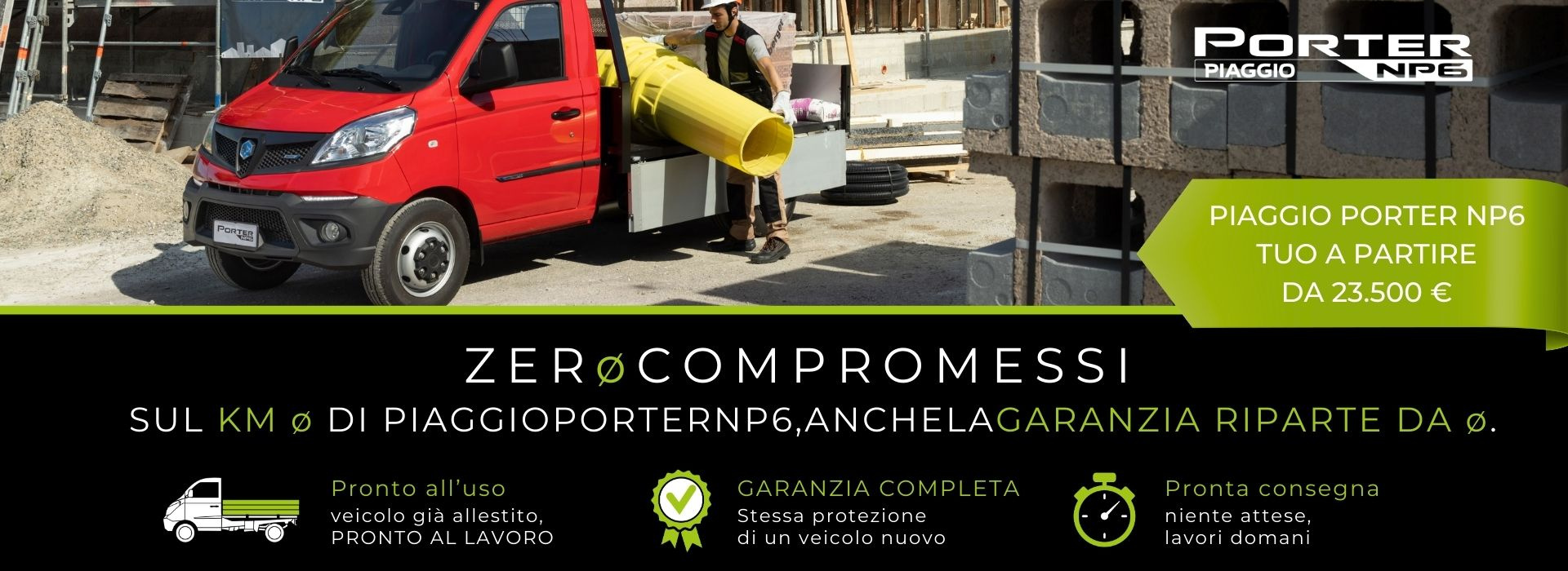 Piaggio Porter NP6 Zero Compromessi